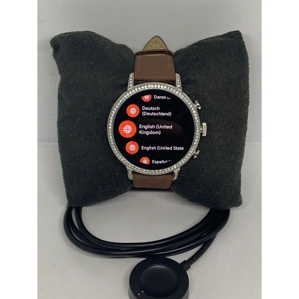 Fossil Gen 4 Authentic Digital Dial Smart Watch Custom Band FTW6013 AB524